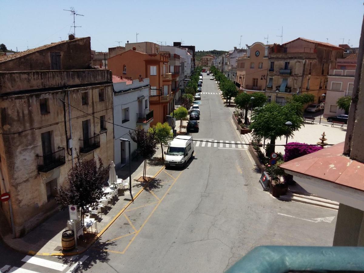 ホテル Pensio Rosa Dels Vents El Perelló エクステリア 写真